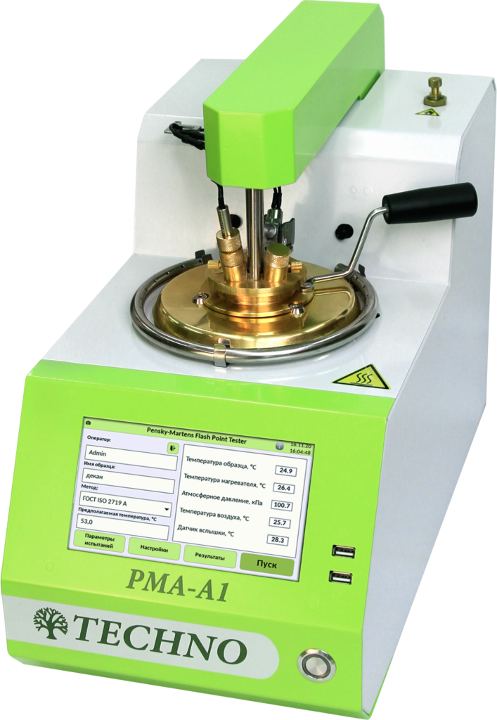 PMA-A1 Автоматический анализатор для определения температуры вспышки в закрытом тигле
